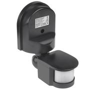 Maclean MCE25 GR Detector de Movimiento por Infrarrojos | Sensor de Movimiento y Crepuscular | Ángulo de Detección: 180° | Rango de Detección: 5-12 m | Sensor Instalación Exterior Techo Pared