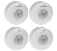 Maclean MCE314 W Sensor de movimiento PIR techo 4 unidades 6m IP20