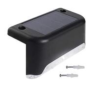 Maclean MCE319 Lámpara Solar con Sensor Crepuscular Lámpara Solar para Terraza Escalera Valla 4000K, Ni-MH 100 mAh, 80x45x45mm, IP44 (1 Unidad)