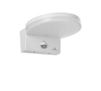 Maclean MCE344 Aplique LED con Sensor de Movimiento PIR y Sensor Crepuscular para Exteriores e Interiores, Aplique 15W 1560lm Lámpara Exterior Impermeable IP65 4000K Blanco neutro (Blanco)