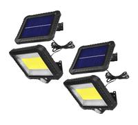 Maclean MCE438 Proyector Solar LED 5W 400 lm Sensor Movimiento IP44 Pack 2