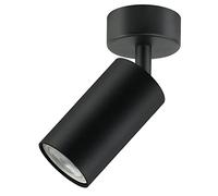 Maclean MCE451 B Foco de Techo o Pared para 1 Bombilla 1 Casquillo GU10 para LED y Halógenas de hasta 35 W Lámpara de Techo, Foco de Pared 55 x 100 mm, Giratorio