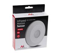 Maclean MCE467 Detector de Movimiento PIR con Mando a Distancia, Infrarrojos, máx. 2000W