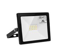Maclean MCE510 WW Proyectores LED Proyector impermeable IP65 Luz de iluminación exterior Delgado Premium 800lm Blanco cálido 3000K, 10W Clase energética A +