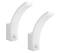 Maclean MCE512 Aplique LED con Sensor de Movimiento y Crepuscular, Iluminación de Pared para Interior y Exterior, Lámpara 20W, IP65 Resistente al Agua, 2000lm, Blanco Neutro 4000K (Blanco x2)