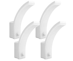 Maclean MCE512 Aplique LED con Sensor de Movimiento y Crepuscular, Iluminación de Pared para Interior y Exterior, Lámpara 20W, IP65 Resistente al Agua, 2000lm, Blanco Neutro 4000K (Blanco x4)
