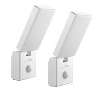 Maclean MCE516 W Lámpara LED 10W PIR IP65 800lm 4000K Pack 2