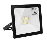 Maclean MCE520 CW Proyector LED Proyector impermeable P65 Luz de iluminación exterior Delgado Premium Blanco frío Blanco neutro Blanco calido Clase energética A + (Blanco neutro 4000k, 30 W)