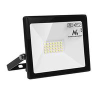 Maclean MCE520 CW Proyector LED Proyector impermeable P65 Luz de iluminación exterior Delgado Premium Blanco frío Blanco neutro Blanco calido Clase energética A + (Blanco neutro 4000k, 20 W)