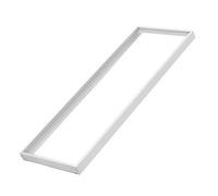 Maclean MCE542 W Material de Montaje Juego de Instalación Panel LED (MCE542-1195x295 mm Marco de montaje)