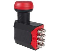 Maclean MCTV-258 Premium Octo LNB - Conversor de satélite Digital (Resistente al Agua, 3D, Full HD, 0,3 dB, hasta 8 participantes)