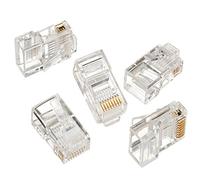 Maclean MCTV-663 - Conector Solido RJ45 CAT-5 E (8P8C) (100 Piezas Cada Paquete)