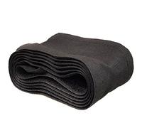 Maclean MCTV-677 B - Pasacables de Suelo, de poliéster, 2 Metros Color Negro