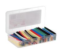 Maclean MCTV-679 - Juego de tubos termoretráctiles 196 piezas