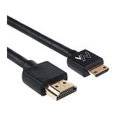 Maclean MCTV-712 - Cable HDMI-miniHDMI Slim de Alta Velocidad Ultrafino v.1,4 (Ethernet, 3D y Canal de Retorno de Audio) Longitud de 0,5m a 3m (2 Metros)