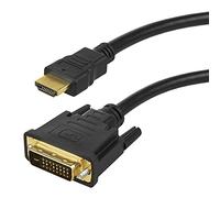 Maclean MCTV-717 Cable Adaptador Conexión DVI 24+1 HDMI v1.4 FullHD 1080p 2m