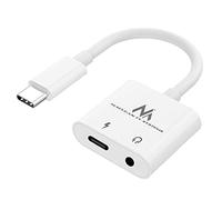 Maclean MCTV-848 Adaptador USB Tipo-C - minijack de 3,5 mm 30W