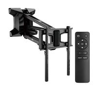 Montaje maclean,tv elÉctrica sobre chimenea, max vesa 600x400, mando a distancia, 37"-70", 35kg, mc-891