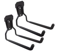 Maclean Soporte de pared MC-440 2 unidades acero negro 35 kg