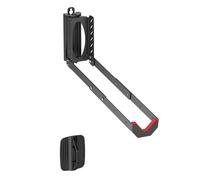 Maclean Soporte de Pared para Bici | Portabicicletas Plegable Función Giratoria de 60° | Aparcabicicletas para Garaje, Sótano y Apartamento | Construcción de Acero para Ruedas hasta 35 kg y 16-29"