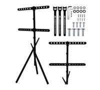 Maclean MC-182 B soporte suelo TV 37-80'' VESA 600x400 60kg negro