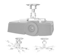 Maclean Soporte de Techo para proyector, Capacidad de Carga de 13,5kg (Blanco)