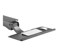 Maclean Soporte MC-795 CAJÓN Estante para Teclado o/y ratón Accesorio para Escritorio Mesa Escuela hogar Negocio Oficina para Trabajar Sentado o de pie