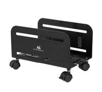 Maclean Soporte móvil para CPU MC-851 ruedas ancho ajustable 119-209 mm 10 kg
