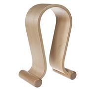 Maclean Soporte para Auriculares, Madera, Colores: MC-815O Roble Claro o MC-815W nueces (Color Roble Claro)