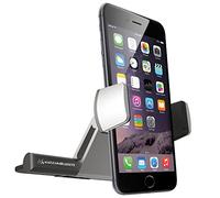 Maclean Soporte Universal movil teléfono móvil fácil instalación Slot Holder Ranura CD Coche Car Ajustable Giratorio 360° rotación Vertical, Compatible con iPhone 7/6s/6/5s/5 Samsung Galaxy Note LG