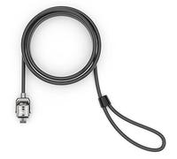 Maclocks Universal Security Cable Lock T-Bar con Trampa de Seguridad periférica - Negro