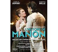 Macmillan:Histoire De Manon [Aurelie Dupont; Le Corps de Ballet de L'Opera National de Paris , Martin Yates] [Belair Classiques: BAC435] [Blu-ray]