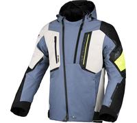 Macna Angle 2.0, chaqueta textil impermeable XXL male Azul Claro/Gris Claro/Negro