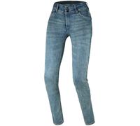 Macna Aramon Vaqueros de moto para mujer, azul, tamaño 28