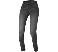 Macna Aramon Vaqueros de moto para mujer, negro, tamaño 28