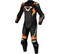 Macna Armadyl, traje de cuero 2pcs. perforado 46 male Negro/Naranja/Blanco