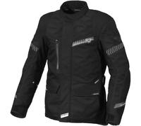 Macna Aspire chaqueta textil impermeable para motocicletas, negro, tamaño XL para Hombres
