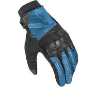 Macna Attila RTX Guantes de motocicleta, negro-azul, tamaño 3XL para Hombres
