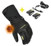 Macna Azra RTX Kit de guantes de moto calefactables, negro, tamaño 2XL para Hombres