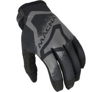 Macna Backyard-1 Guantes de motocross, negro-gris, tamaño M para Hombres