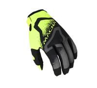 Macna Backyard 1 - Guantes (Talla XL), Color Negro y Amarillo