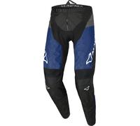 Macna Backyard-1 Pantalones de motocross, negro/azul, Talla XL