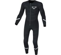Macna Base Layer Summer Traje funcional de una pieza, negro-gris, tamaño L XL para Hombres