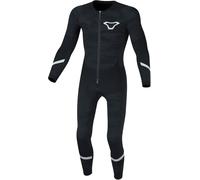 Macna Base Layer Summer Traje funcional de una pieza, negro-gris, tamaño S M para Hombres