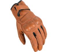 Macna Bold Guantes de moto perforados, marrón, tamaño XL para Hombres