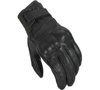 Macna Bold Guantes de moto perforados, negro, Talla M