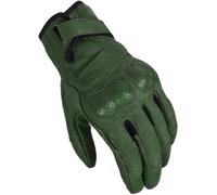 Macna Bold Guantes de moto perforados, verde, Talla 3XL