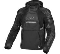 Macna Bradical chaqueta textil impermeable para motocicletas, negro, tamaño 3XL para Hombres