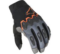 Macna Chameleon-1 Guantes de motocross, negro-gris-naranja, tamaño L para Hombres