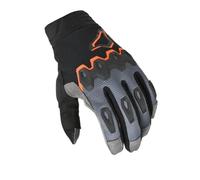 Macna Chameleon-1 Guantes de motocross, negro-gris-naranja, tamaño XL para Hombres
